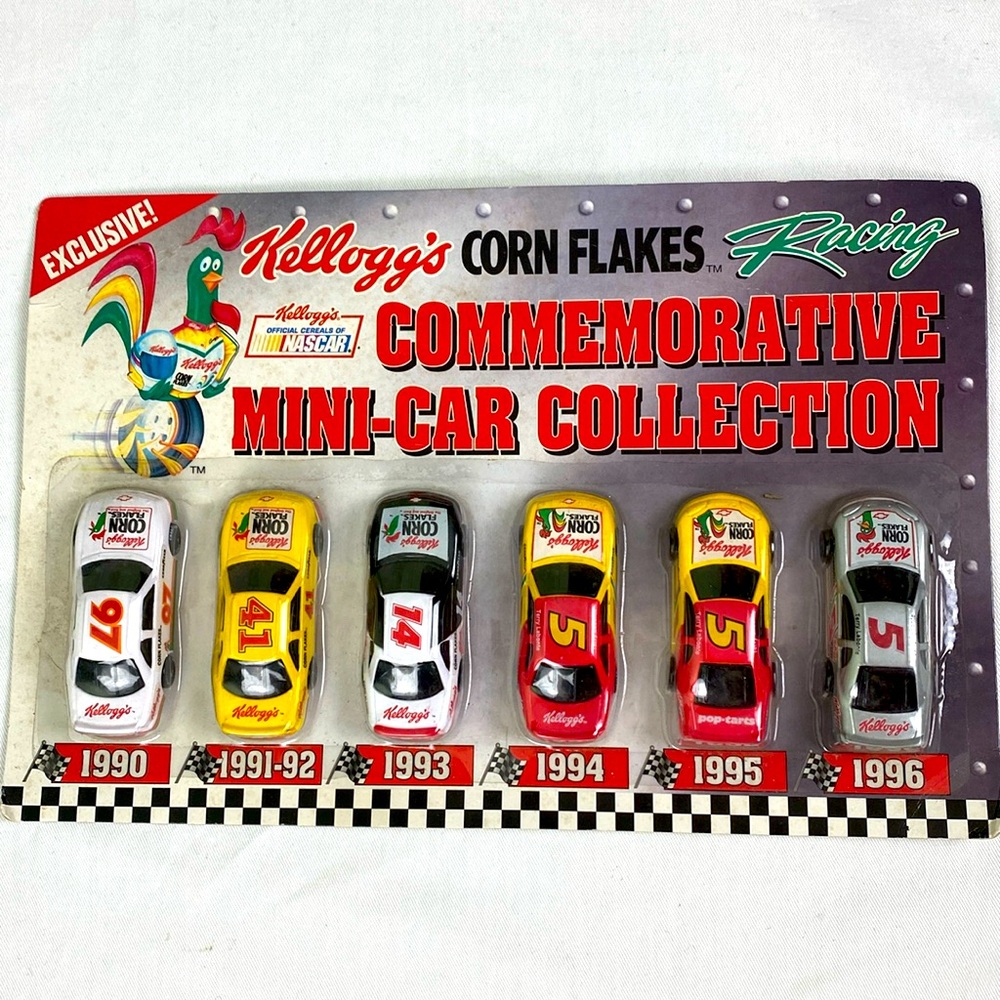 Vintage collectors, Kellogg’s cornflake commemorative six mini car collection